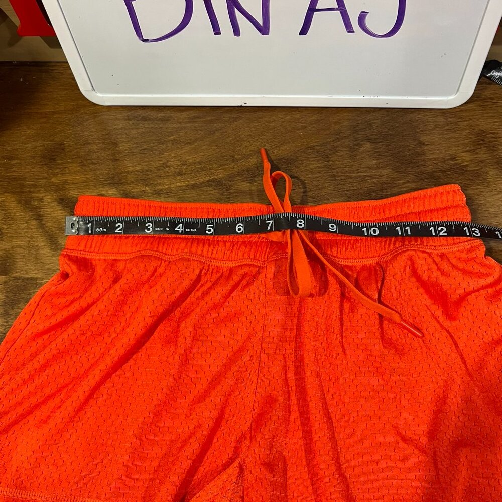 Bright Orange champion shorts draw string bin AJ - Picture 3 of 5